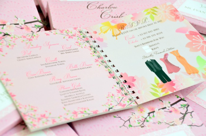 wedding supplier invitation invitations by dianne tan