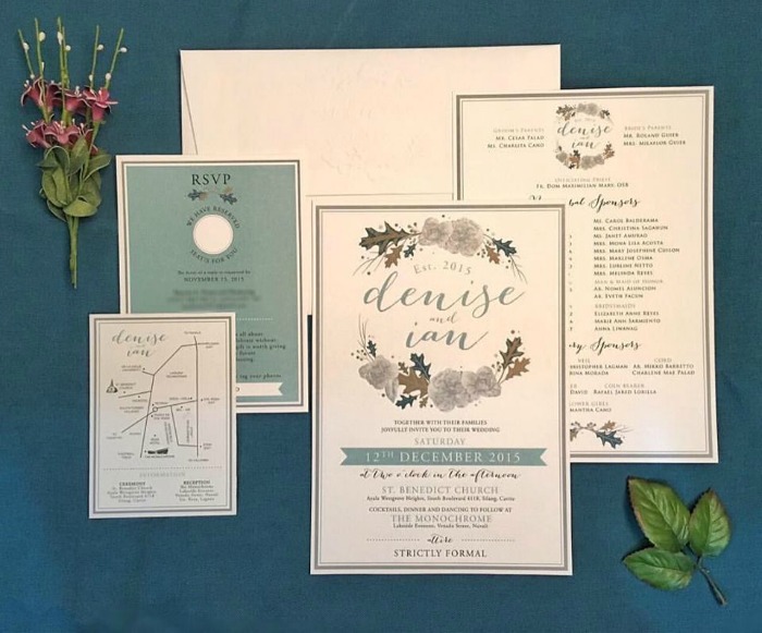 wedding supplier invitation printsonalities